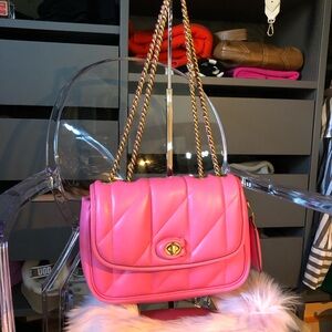 Coach Quilted Pillow Madison Shoulder Bag